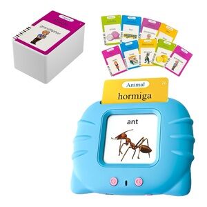 Spanish & English Talking Flash Cards for Toddlers